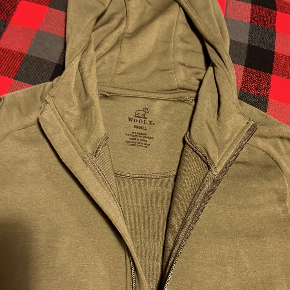 Woolx Merino Wool Full Zip